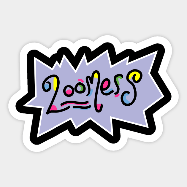 Zoomers Sticker by WMKDesign